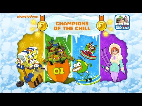 Nickelodeon Champions Of The Chill - Join The Nick Stars For The Winter Games (Gameplay) Video