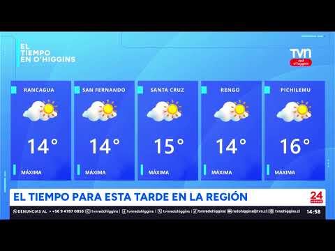 Noticiero TVN Red O'Higgins / 22 de julio 2026