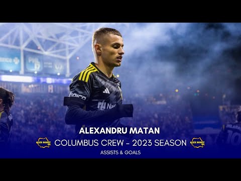 Alexandru Matan knows how to make his teammates score - Columbus Crew 2023 𝙜𝙤𝙖𝙡 𝙘𝙤𝙣𝙩𝙧𝙞𝙗𝙪𝙩𝙞𝙤𝙣𝙨