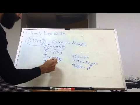 Extremely Large Numbers Part 2  - Grahams Number