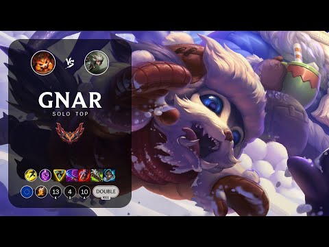 Gnar Top vs Camille - EUW Grandmaster Patch 13.6