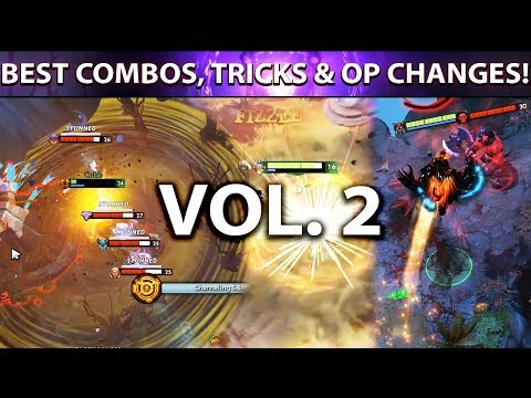 MOST OP, BROKEN & IMBA COMBOS & BUGS, BEST TRICKS & TIPS 7.23 PATCH Dota 2 (Vol. 02)