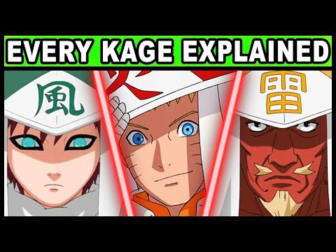 All 27 Kage and Their Powers Explained! (Naruto Shippuden / Boruto Every Kage)