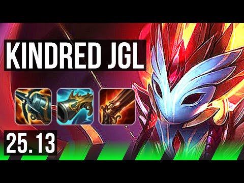 KINDRED vs LILLIA (JGL) | 12/1/7, Legendary | KR Challenger | 25.13