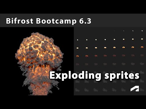 Bifrost Bootcamp 6.3 - Rendering sprites for explosions in games