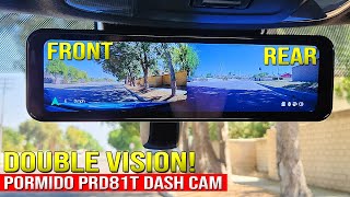Pormido OEM Style Mirror Dash Cam Review (PRD81T)
