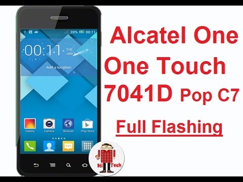 Unbrick and Flash Alcatel One Touch 7041D Pop C7 With Original Firmware