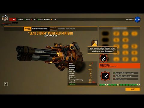 Gunner minigun build :: Deep Rock Galactic General Discussion
