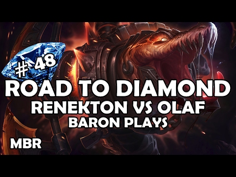 Road To Diamond #48 | Scorched Earth Renekton Vs Olaf | Courage Of Colossus | Season 7
