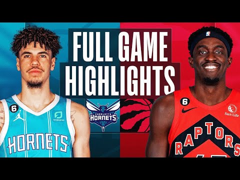 Toronto Raptors vs. Charlotte Hornets Full Game Highlights | Jan 12 | 2023 NBA Season