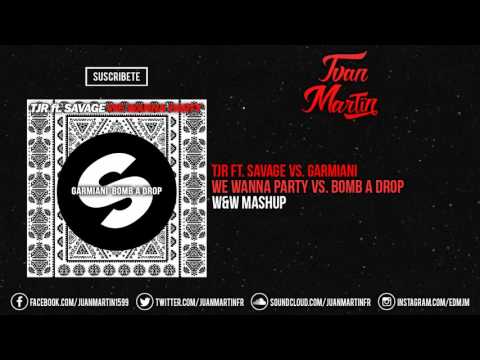 We Wanna Party vs. Bomb A Drop (W&W Mashup)