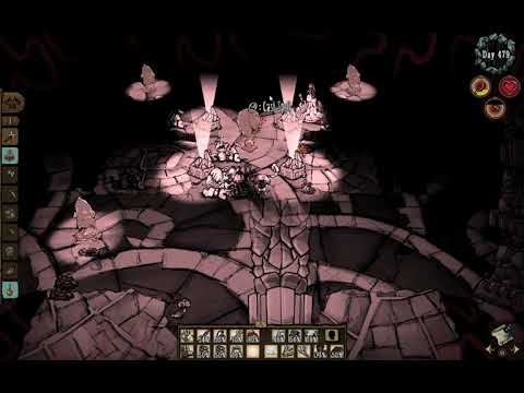 Don't Starve Together - Maxwell rework beta raiding the ruins with end game gear