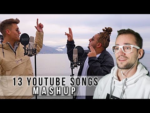 13 Youtube Songs Mashup (Shirin David, IBLALI, Apored, EMRAH,...) | Danergy & KSFreak | REACTION