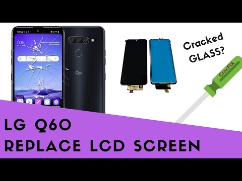 Fix & Repair LG Q60 LCD Screen - easy replacement video tutorial by CrocFIX