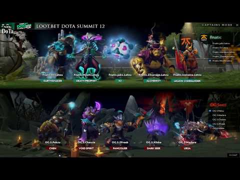 [Game 1] Fnatic vs OG.Seed l LOOT.BET Dota Summit 12 l Highlight l Dota 2