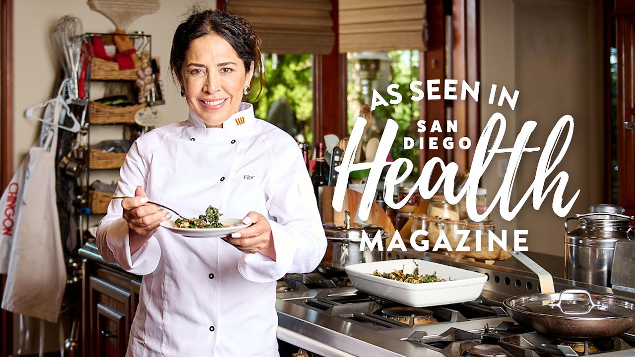 Healthy Recipes: Holiday Portobello Spinach Casserole with Chef Flor Franco