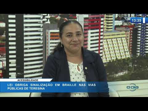 O DIA NEWS 27 02 20  Cida Santiago (Vereadora PSD) - Acessibilidade