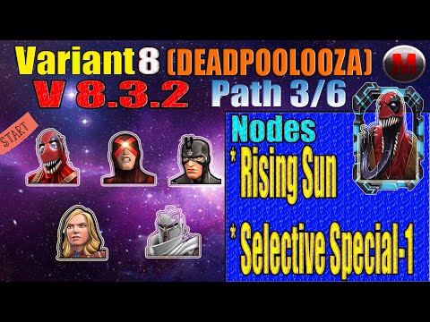 Variant 8 Ch 3.2 | Path 3/6 | Rising Sun/Selective Special-1/Energize | Marvel Contest of Champions