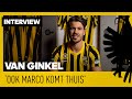 INTERVIEW | Marco van Ginkel is terug op het oude nest! ? ??