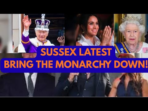 SUSSEXES KNOW THIS WILL BRING MONARCHY DOWN - LATEST #royal #meghan #princeharry