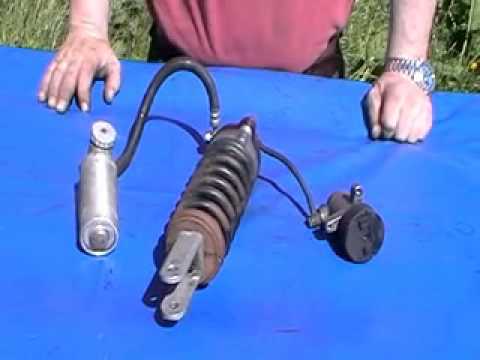 Suzuki GSX-R 1100 Rear Gas Adjustable Shock Absorber Breaking Parts
