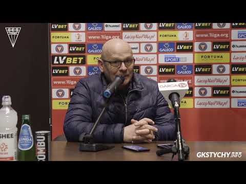 23. kolejka Fortuna1Liga: Konferencja prasowa po meczu Garbarnia Kraków - GKS Tychy 1:3