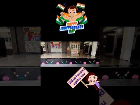 Independence Day Decor🦚🪷🇮🇳Episode03 #school#independenceday#decoration#15august#art#stage#india