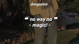 Download lagu no way no || magic! (tradução pt-br) mp3
