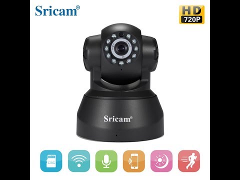 Sricam SP012 Indoor Wireless WIFI HD 720P PTZ IP Camera--Email: sales01@sricam.com