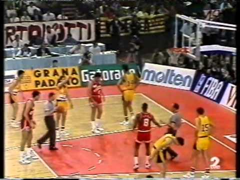 1991.Euroleague.Semifinal.Yugoplastika.Split.vs.Scavolini.Pesaro.avi