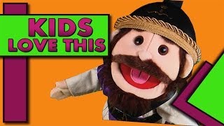 BEDTIME STORIES PRESENTS: Amazing Bible Puppet Theater #1 KIDS LOVE IT! :D