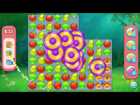 Jungle Mix Adventure Level 55 no booster [Gameplay] optimized for smartphones [Vega Mix Adventure]