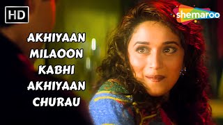 Download lagu Akhiyaan Milaoon Kabhi Akhiyaan Churau | Madhuri Dixit, Sanjay Kapoor | Alka Yagnik Hits mp3