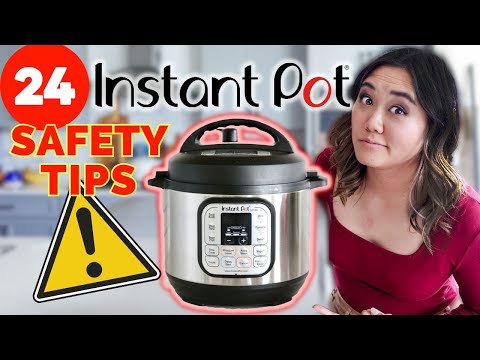 24 Instant Pot Safety Tips you NEED to Know! ⚠️