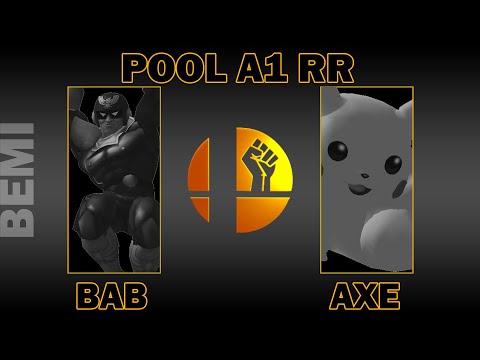 Bab Activated (C.Falcon) vs Axe (Pikachu) | Pool A1 RR | BEMI