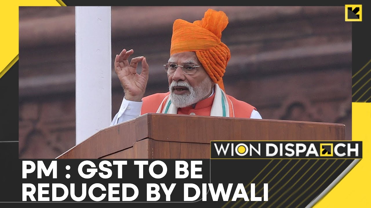 Independence Day 2025: PM Modi vows tax rate cuts by Diwali | WION