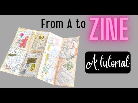 Make a zine from scratch / a zine tutorial