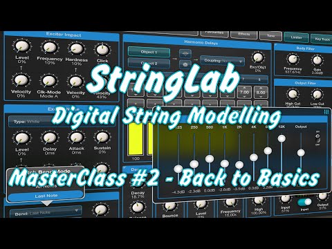 StringLab for iOS - Physical String Modeling - MasterClass #2