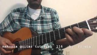 Fojeba Makossa guitar tutorial 116 E