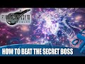 Final Fantasy VII Remake - How To Beat The Secret Superboss