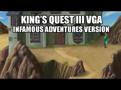 King's Quest III VGA (Infamous Adventures) playthrough (No Commentary)