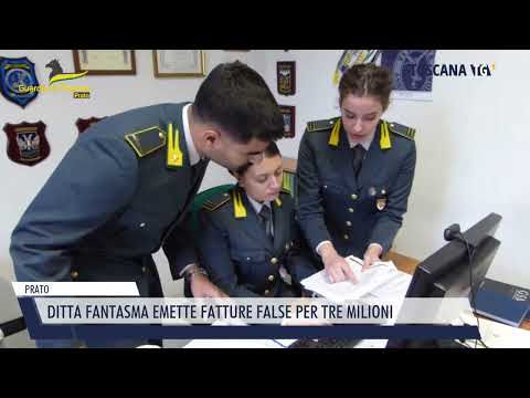 2023-01-23 PRATO - DITTA FANTASMA EMETTE FATTURE FALSE PER TRE MILIONI