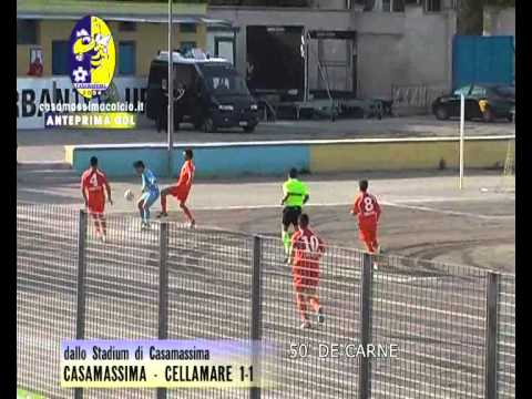 CAMPIONATO PROMOZIONE - TRENTADUESIMA GIORNATA: CASAMASSIMA - CELLAMARE 1-1 (ANTEPRIMA GOL)