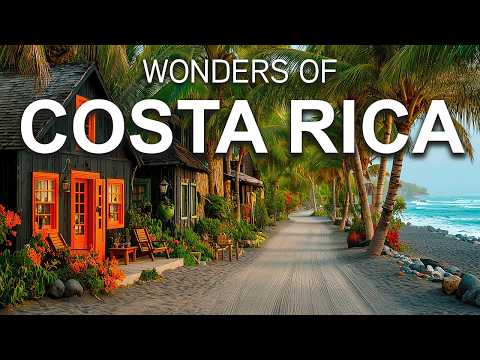 Wonders of Costa Rica | The Best Places in Costa Rica | Travel Video 4K