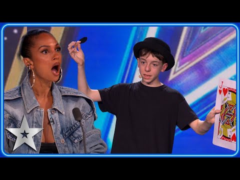 13-year-old schoolboy's marvellous MAGIC! | Auditions | BGT 2023