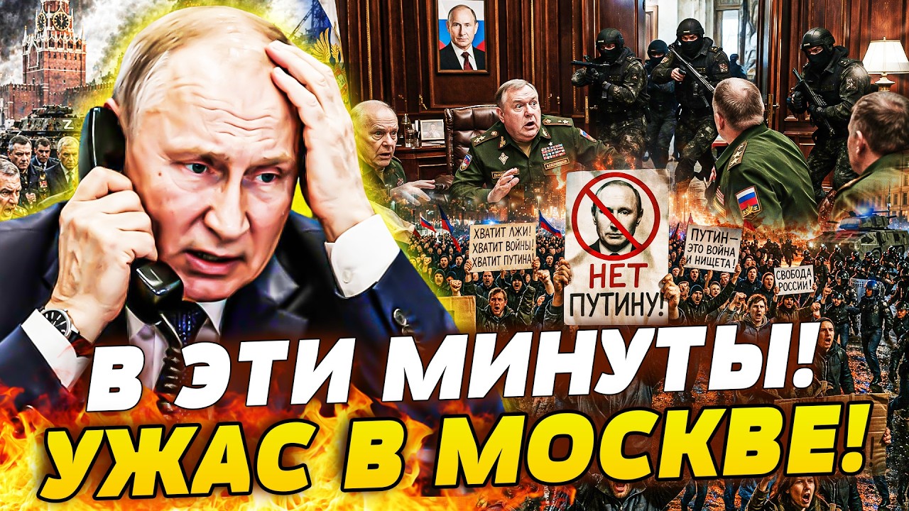 💥СЕЙЧАС! ПУТИНА ВЫШВЫРНУЛИ ПРЯМО С ЗАСЕДАНИЯ! РУССКИЕ НЕ СТЕРПЕЛИ! РАЗЪЯРЁН