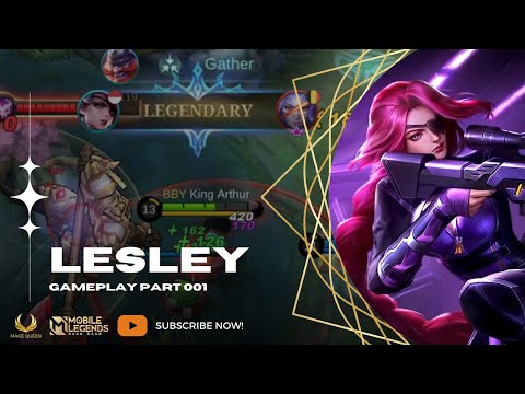LESLEY GAMEPLAY PART 001 | LETHAL LADY | KING ARTHUR | MAGE QUEEN