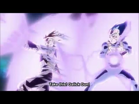 Trunks And Vegeta Use Super Galick Gun Against Zamasu! | DB Super Episode 65 ( English Sub)