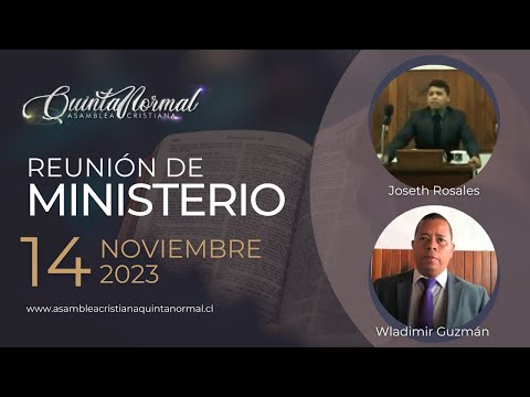 Miniatura de Reunión de Ministerio - 14/11/2023 | Joseth Rosales - Wladimir Guzman