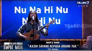 Download lagu MAWANG Nyanyi, Penonton NANGIS, Tapi Gak Ngerti Artinya | INI BARU EMPAT MATA (11/10/19) Part 1 mp3